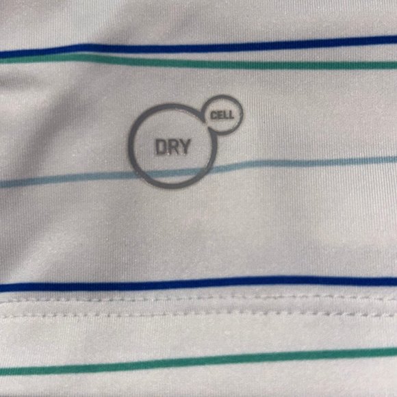 PUMA GOLF Striped PowerCool Polo Shirt Women's Small - Picture 6 of 12